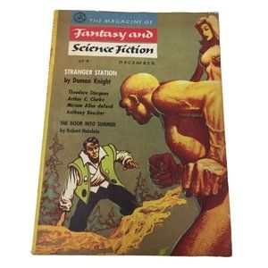 Vintage December 1956 The Magazine of Fantasy and Science Fiction- 12/56